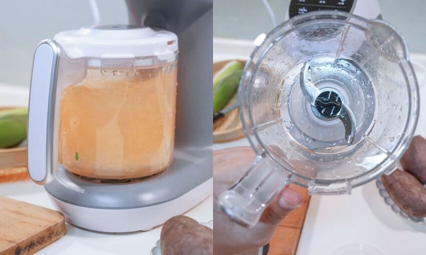 KIDMORY觸控智慧型食物調理機 |寶寶副食品必備神器，清洗、蒸煮、消毒、攪拌、解凍一機搞定寶寶輔食！ - 艾薇覓食趣