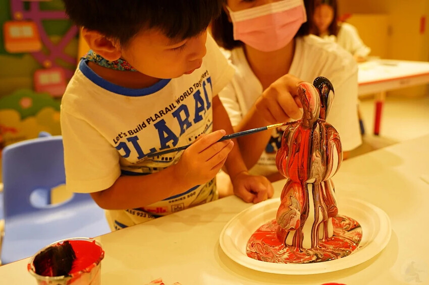 萌兔過中秋,無需任何藝術經驗,超療癒DIY,製作獨一無二的禮物 | Tiger Family 流體創作體驗