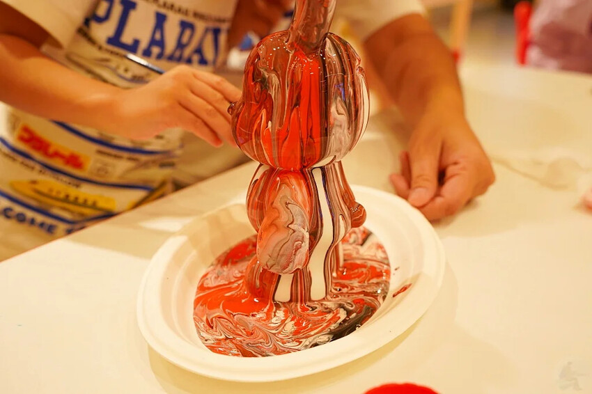 萌兔過中秋,無需任何藝術經驗,超療癒DIY,製作獨一無二的禮物 | Tiger Family 流體創作體驗