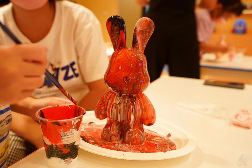 萌兔過中秋,無需任何藝術經驗,超療癒DIY,製作獨一無二的禮物 | Tiger Family 流體創作體驗