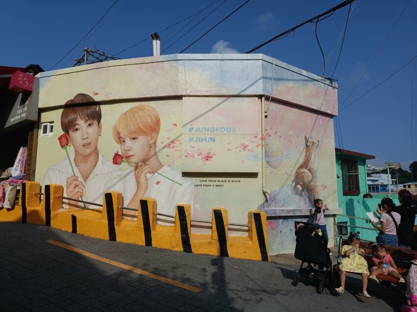 2023韓國釜山|五六島天空步道手工布丁必吃!白淺灘文化村、