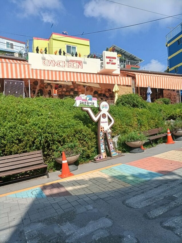 2023韓國釜山|五六島天空步道手工布丁必吃!白淺灘文化村、