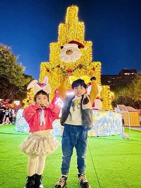 ★新北●板橋＊2023新北歡樂耶誕城，超可愛桑塔熊與夢幻甜點