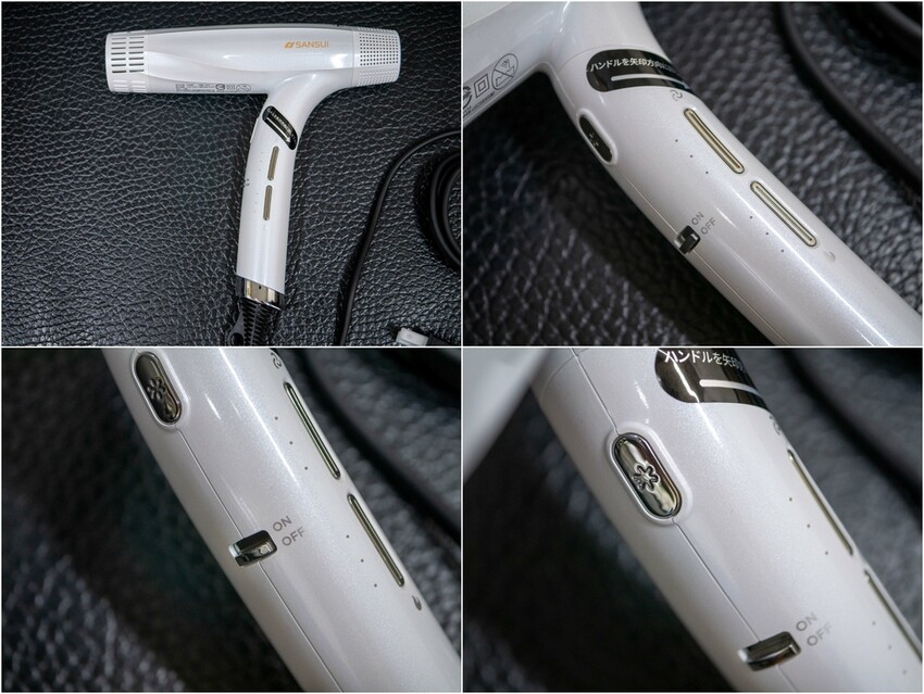【開箱】SANSUI 山水 極勁正負離子高速吹風機，速乾低噪+負離子柔順，可折疊380g輕手感