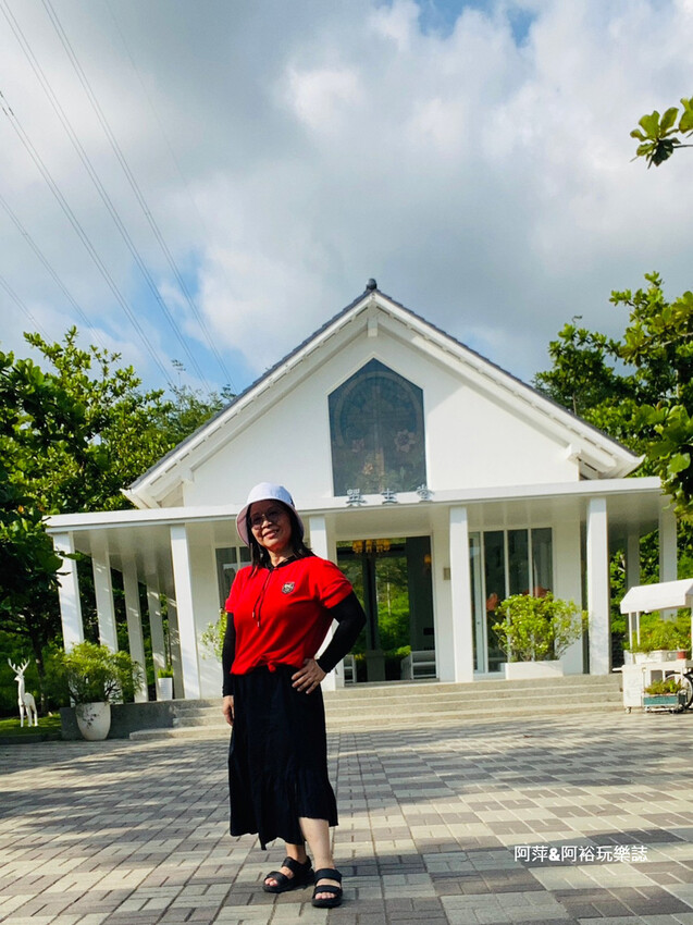 【台南玉井】「白色教堂」隱藏在山林中的夢幻景點| 純白建築中享受另一種悠閒浪漫生活|