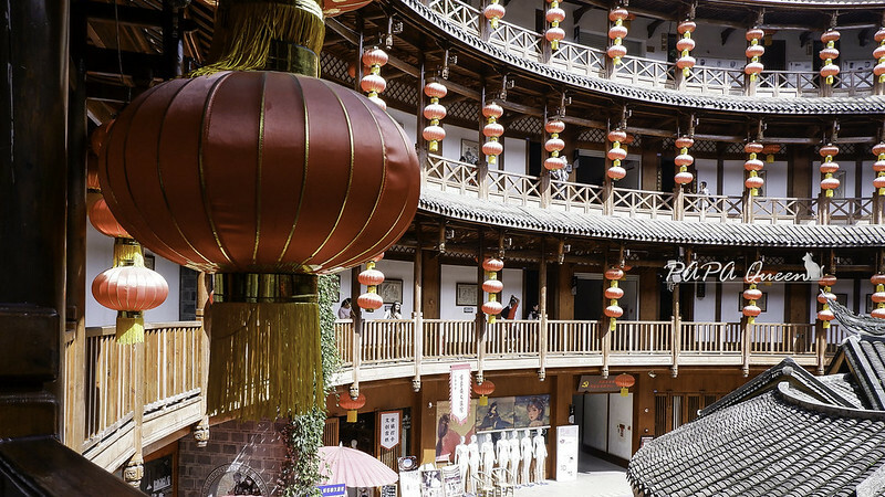 洛帶古鎮-穿越千年古鎮街道，客家土樓是壯觀的