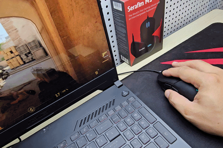 【3C週邊】「Serafim M1電競變形滑鼠」全球首款一秒 「Serafim M1電競變形滑鼠」全球首款一秒變電競/商務滑鼠給你創新想像和應用