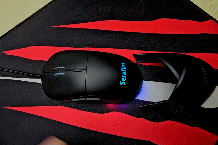 【3C週邊】「Serafim M1電競變形滑鼠」全球首款一秒 「Serafim M1電競變形滑鼠」全球首款一秒變電競/商務滑鼠給你創新想像和應用