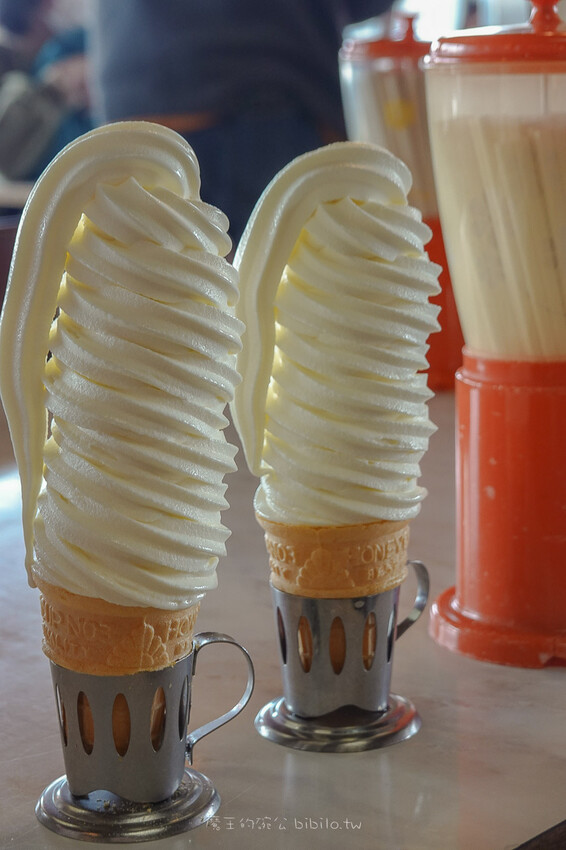 花卷美食 MARUKAN大食堂 用筷子吃的冰淇淋 岩手花卷人氣食堂