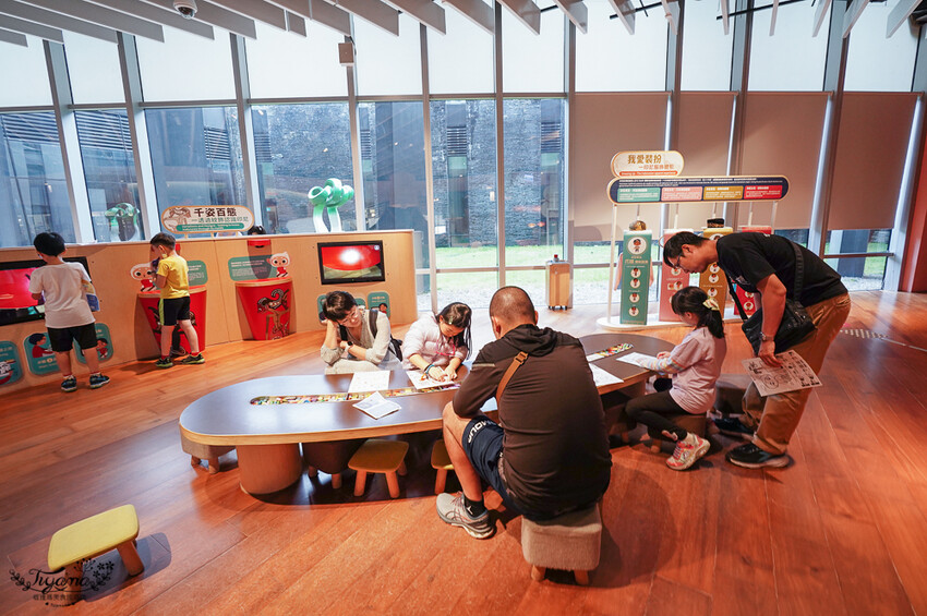 嘉義景點|國立故宮博物院南部院區:蒜頭糖廠五分車進站「故宮南院」,免費兒童創意中心、戶外大滑梯沙坑戲水區 @緹雅瑪 美食旅遊趣