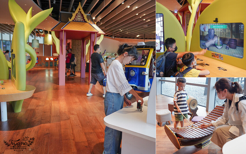 嘉義景點|國立故宮博物院南部院區:蒜頭糖廠五分車進站「故宮南院」,免費兒童創意中心、戶外大滑梯沙坑戲水區 @緹雅瑪 美食旅遊趣