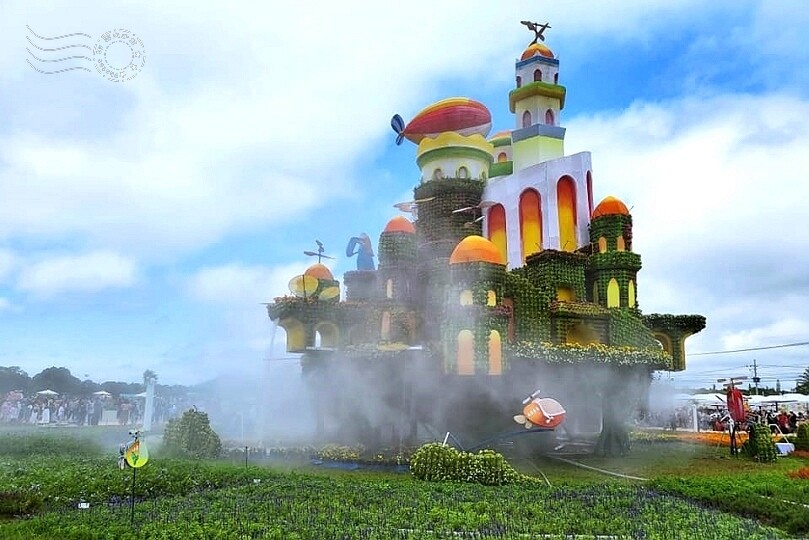 【2023臺中國際花毯節】:愛你愛山,璀璨重綻,全台最大規模,新社花海