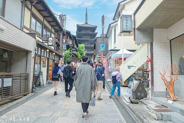 京都旅遊。京小町 清水寺和服浴衣出租 超可愛髮型+精美蕾絲