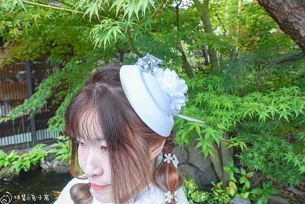 京都旅遊。京小町 清水寺和服浴衣出租 超可愛髮型+精美蕾絲