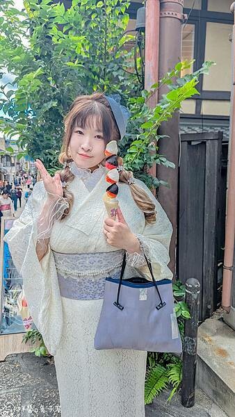 京都旅遊。京小町 清水寺和服浴衣出租 超可愛髮型+精美蕾絲