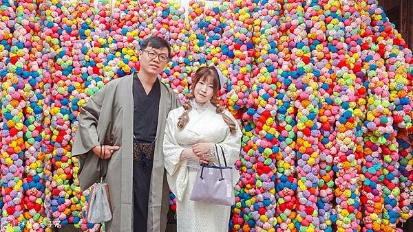 京都旅遊。京小町 清水寺和服浴衣出租 超可愛髮型+精美蕾絲