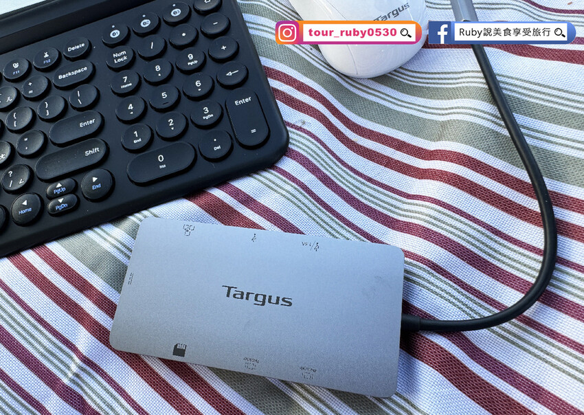 【3c好物開箱文】Targus USB-C Dual HDM