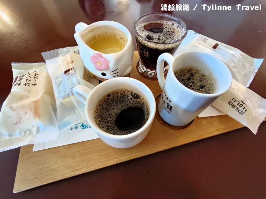 日本【北海道美食】銀之鐘1號館,買咖啡送咖啡杯 | 香濃乳酪蛋糕 | 咖啡無限量喝到飽 | 小樽必逛咖啡館