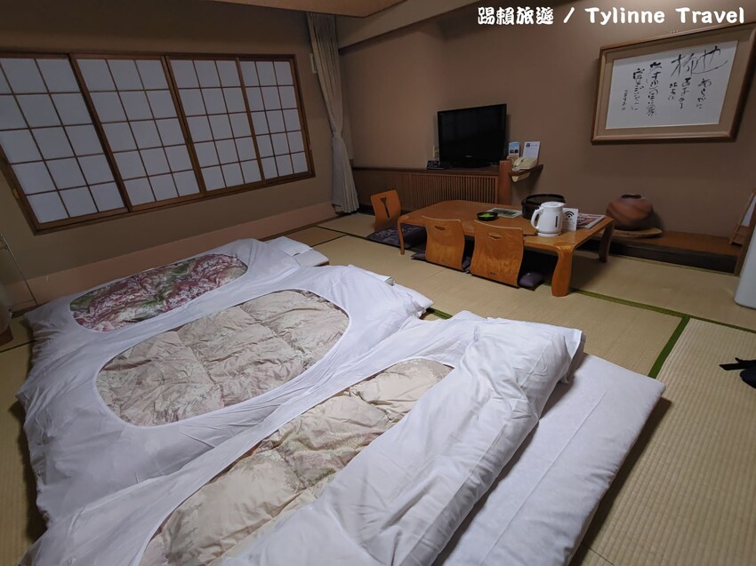 【北海道住宿】湯元啄木亭飯店，傳統榻榻米房間 | 日式庭院風景 | 一泊二食銅盤烤肉 | 日本北海道住宿推薦