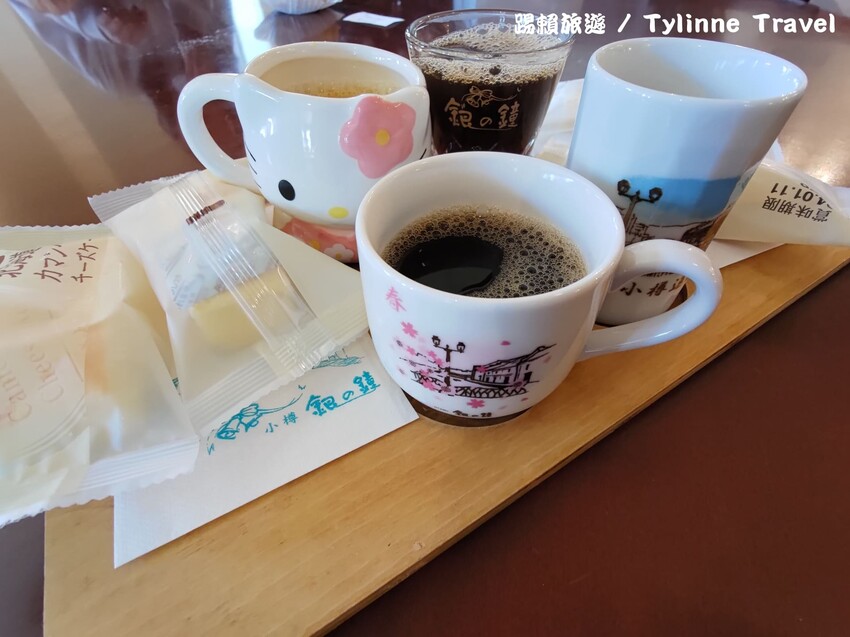 日本【北海道美食】銀之鐘1號館,買咖啡送咖啡杯 | 香濃乳酪蛋糕 | 咖啡無限量喝到飽 | 小樽必逛咖啡館