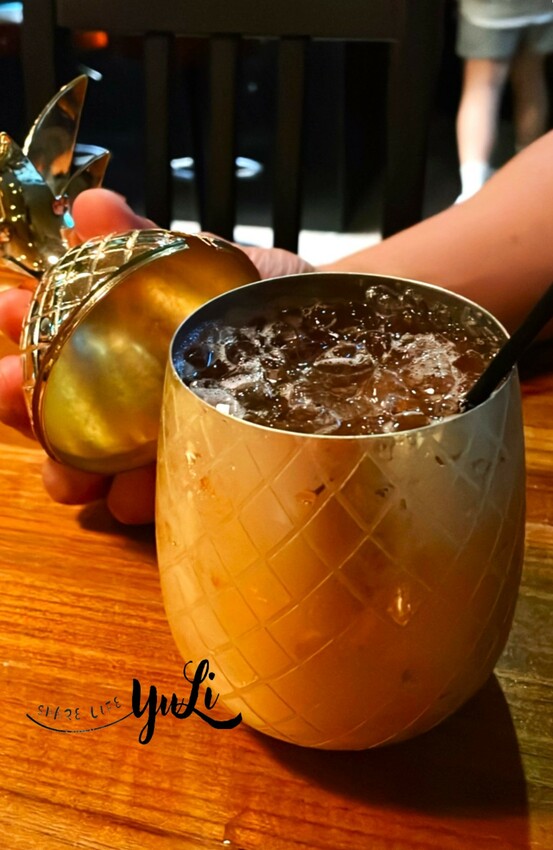 LION義式餐酒館-特調 梨泰遠(Rum+鳳梨+荔枝+黑醋栗)