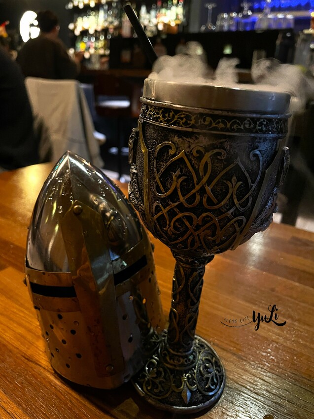 LION義式餐酒館-特調 出征騎士(Gin+蔓越莓+櫻桃+花果茶+檸檬)-2