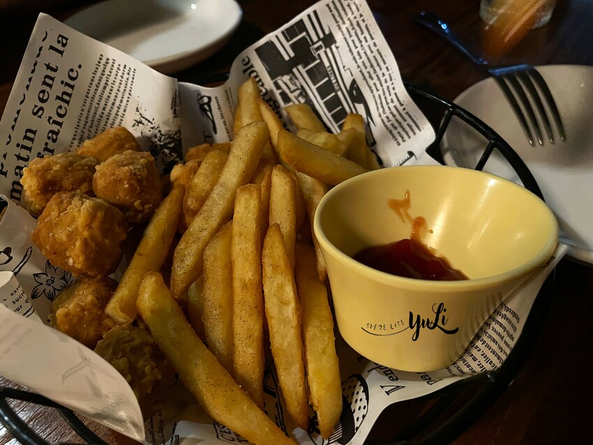 LION義式餐酒館-四人同享餐_炸物 微辣雞球+脆薯