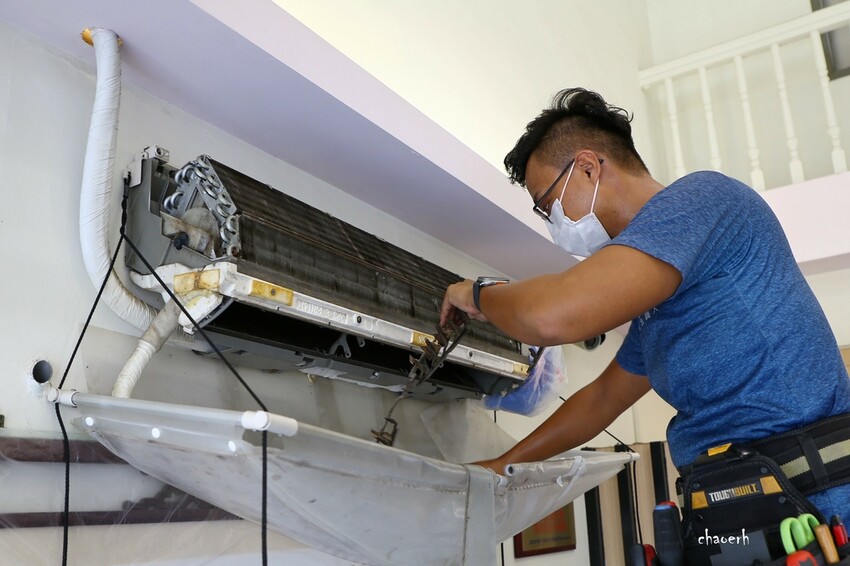 〖冷氣清洗推薦〗森清淨 清洗職人