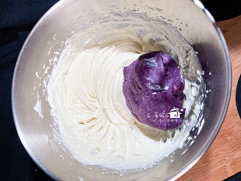 烘焙筆記│芋泥巴斯克蛋糕，保留芋頭顆粒風味再升級