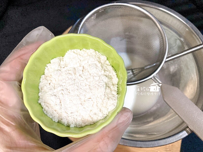 烘焙筆記│鹹奶油蛋糕,4吋香鹹鬆綿的戚風蛋糕