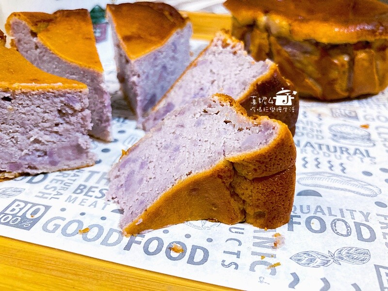 烘焙筆記│芋泥巴斯克蛋糕，保留芋頭顆粒風味再升級