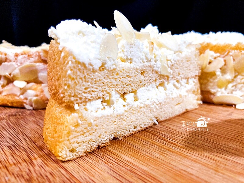 烘焙筆記│鹹奶油蛋糕,4吋香鹹鬆綿的戚風蛋糕