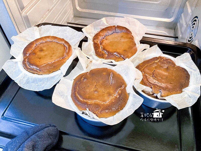 烘焙筆記│芋泥巴斯克蛋糕，保留芋頭顆粒風味再升級