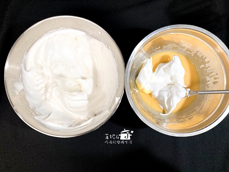 烘焙筆記│鹹奶油蛋糕,4吋香鹹鬆綿的戚風蛋糕