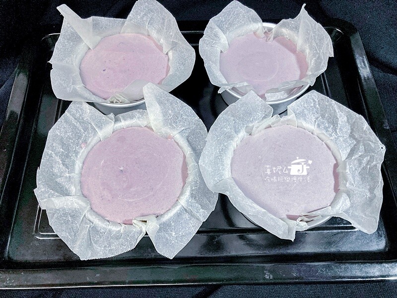 烘焙筆記│芋泥巴斯克蛋糕，保留芋頭顆粒風味再升級