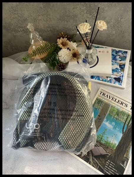 【UNO®】 【Knit 織麻頸枕 威尼斯 綠 】採用竹炭記