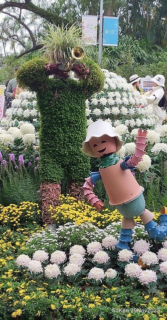 「2023士林官邸菊展 」(Shlin Residence Chryanthemum Festival ) series 7-2 , the exhibition is from Nov 24 to Dec 10, 2023 at Taipei, Taiwan.