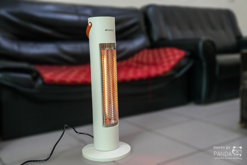 電暖器開箱｜SANSUI山水瞬熱擺頭遠紅外線碳素電暖器．一秒速暖體驗！安全首選，傾倒斷電設計的直立電暖器，擁抱舒適冬季！