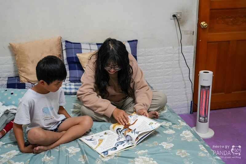 電暖器開箱｜SANSUI山水瞬熱擺頭遠紅外線碳素電暖器．一秒速暖體驗！安全首選，傾倒斷電設計的直立電暖器，擁抱舒適冬季！