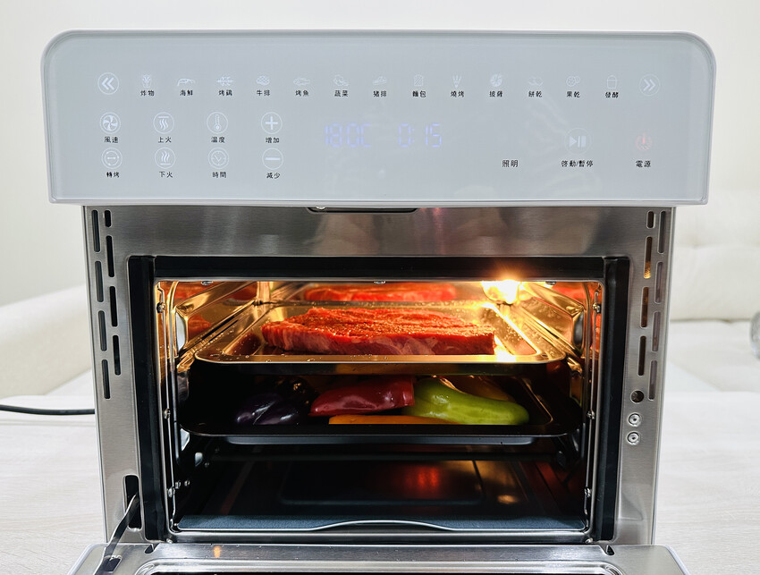 【SANSUI山水】15L旋風溫控智能氣炸烤箱SAF-588