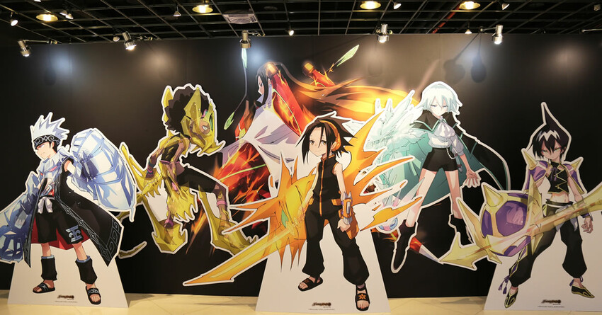 高雄市前鎮區【 通靈王動漫展 】《SHAMAN KING展 通靈王POP UP STORE》高雄夢時代免費入場,武井宏之老師為台灣全新繪製