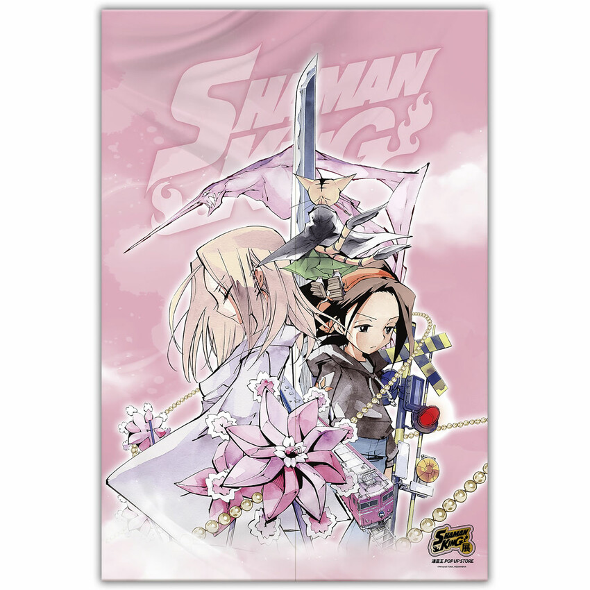 高雄市前鎮區【 通靈王動漫展 】《SHAMAN KING展 通靈王POP UP STORE》高雄夢時代免費入場,武井宏之老師為台灣全新繪製