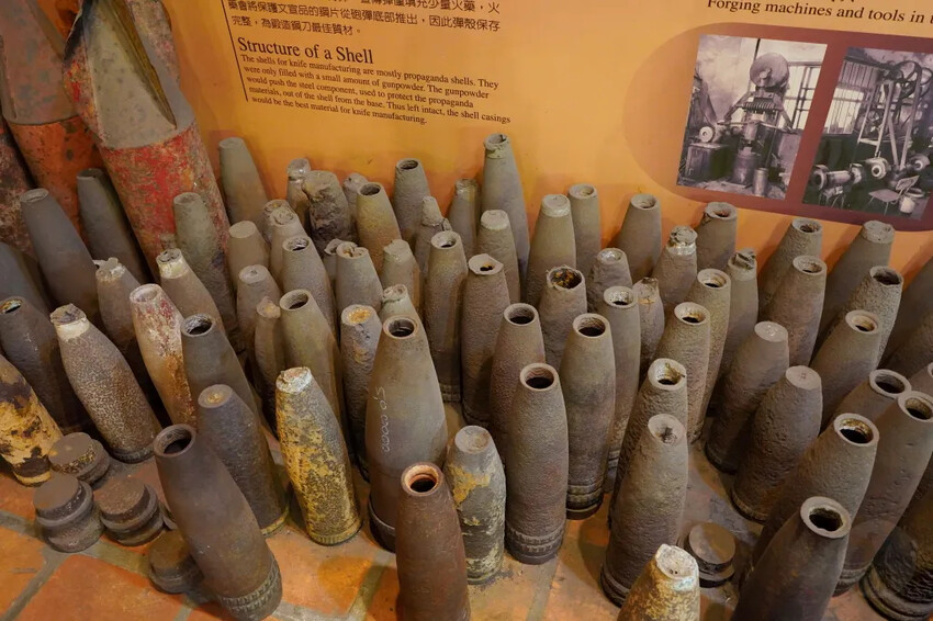 金門縣金寧鄉金合利鋼刀觀光工廠｜金門鋼刀金工體驗，來敲敲打打吧!