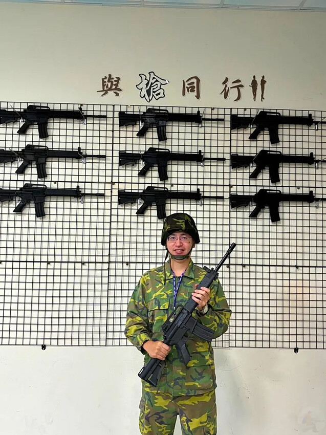 后麟步槍模擬射擊館|體驗模擬射擊,金門最夯景點,穿上米彩服打靶囉!!