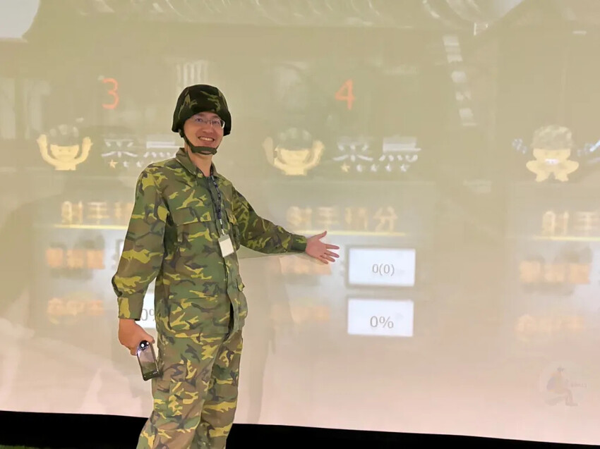 后麟步槍模擬射擊館|體驗模擬射擊,金門最夯景點,穿上米彩服打靶囉!!