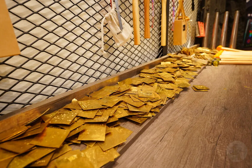 金門縣金寧鄉金合利鋼刀觀光工廠｜金門鋼刀金工體驗，來敲敲打打吧!