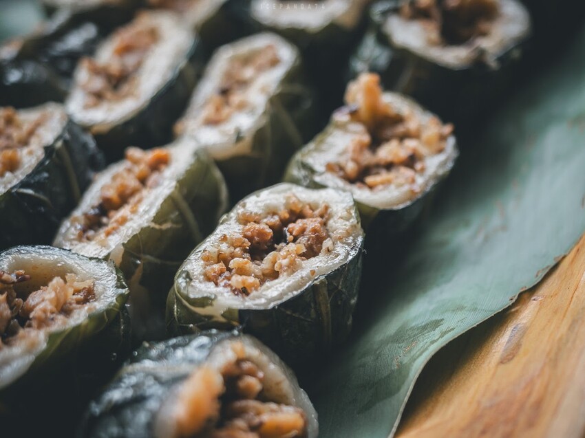 整個社區就像是戶外木雕藝術展