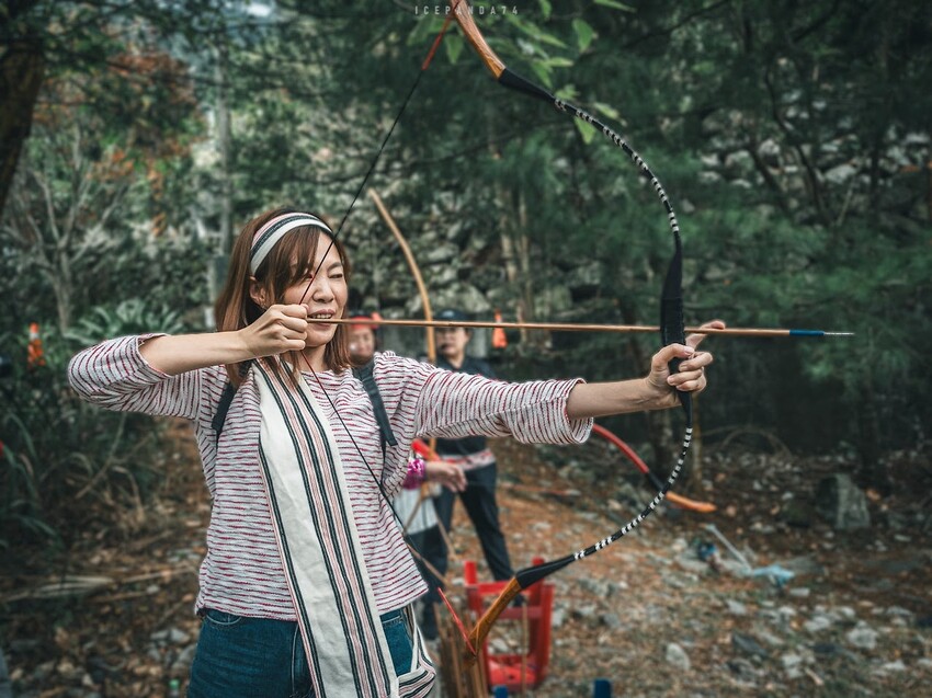 泰好玩獵人體驗營 成年試煉闖關體驗 美拍五葉松大道