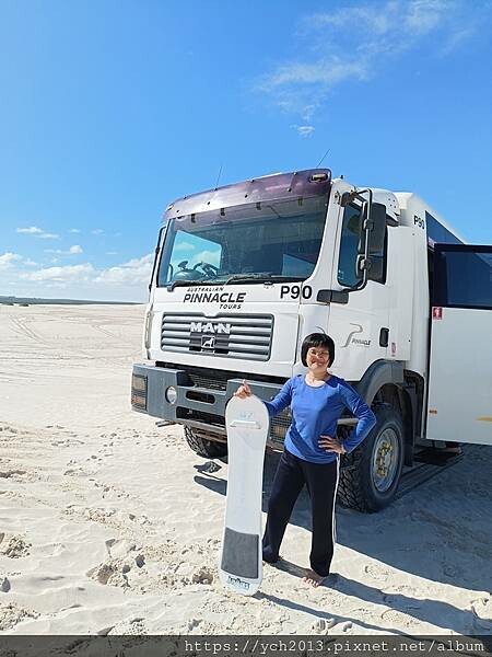 西澳旅遊／蘭斯林滑沙／大膽挑戰潔白細沙上快速下滑