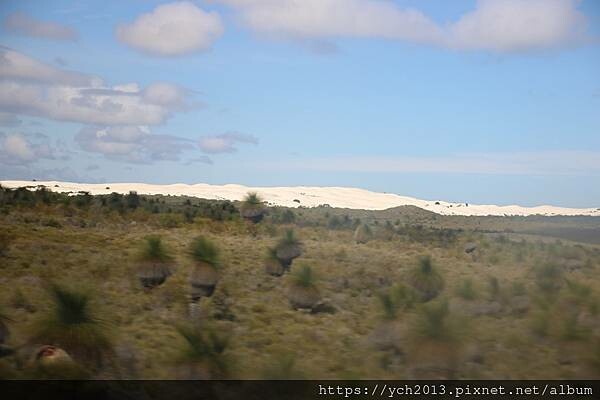 西澳旅遊／蘭斯林滑沙／大膽挑戰潔白細沙上快速下滑